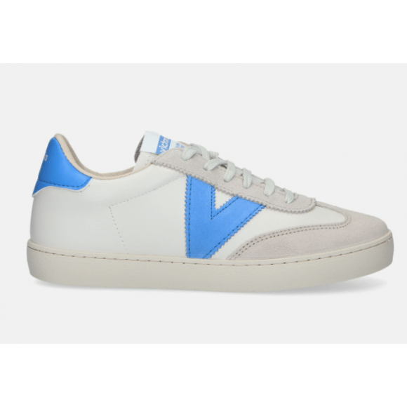 Victoria Dames Sneaker Wit/Blauw WIT 40