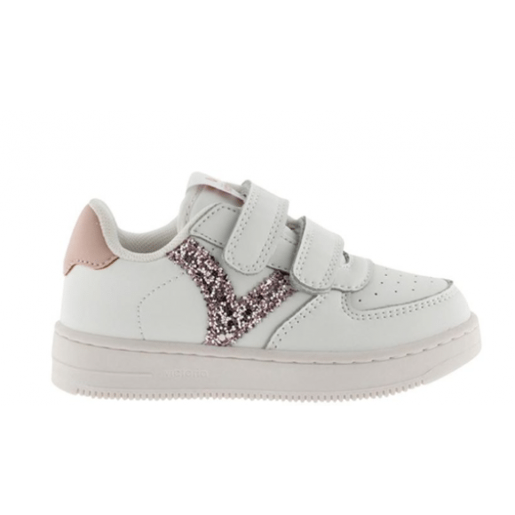 Victoria Meisjes Sneaker Wit/Nude WIT 24