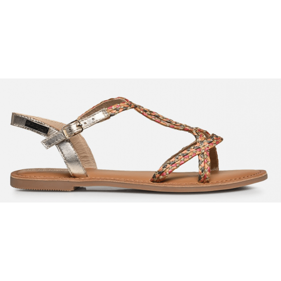 Les Tropeziennes Dames Sandaal Cimona Kaki/Multi KAKI 37