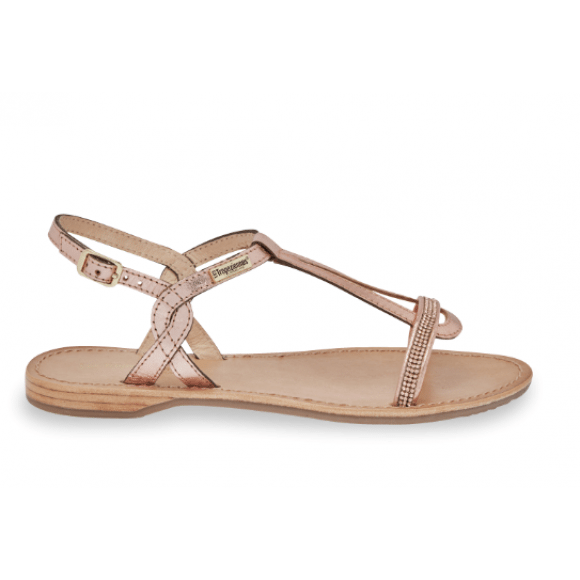 Les Tropeziennes Dames Sandaal Hamastar Or Rose ROSEGOLD 38