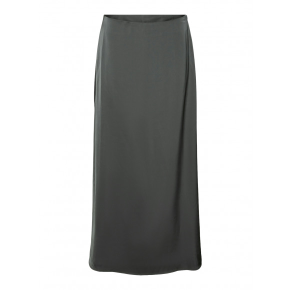 Vero Moda Vmopaula Mw Long Skirt Balsam Green GROEN XS