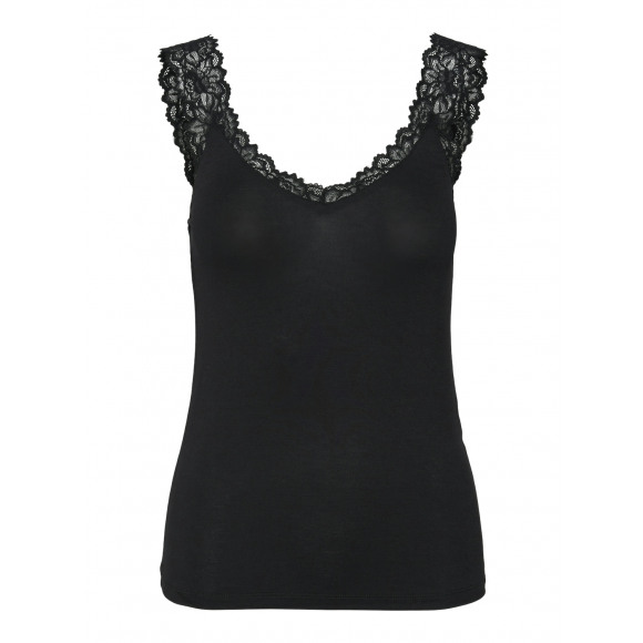 Vero Moda Vmrosa Sl Top Black ZWART XS