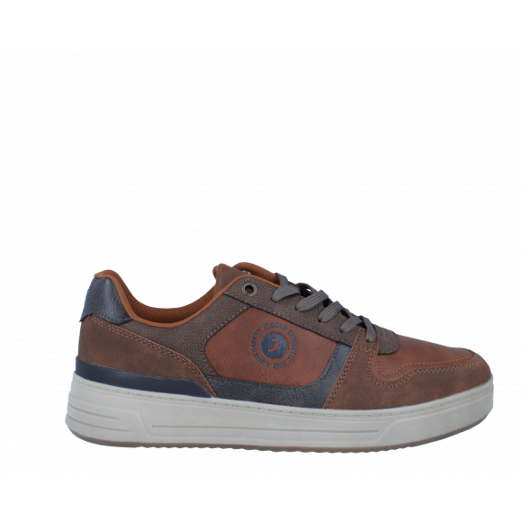 Sj Lifestyle Heren Sneaker Naturel COGNAC 43