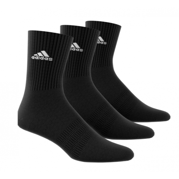 Adidas Sokken 3 pack Zwart ZWART 46/48