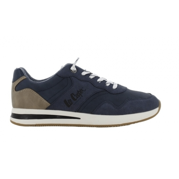 Lee Cooper Heren Sneaker Navy BLAUW 41