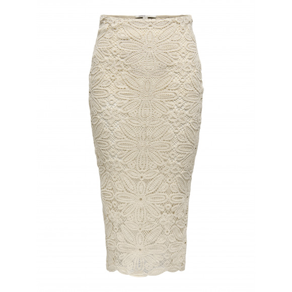 Only Onlalberte W Long Skirt Sheer Pink | Beige | Maat: M