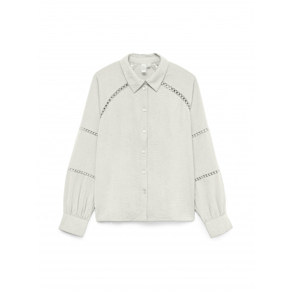 Vero Moda Vmgula L Hirt Now White &VerticalLine; Wit &VerticalLine; Maat: 
