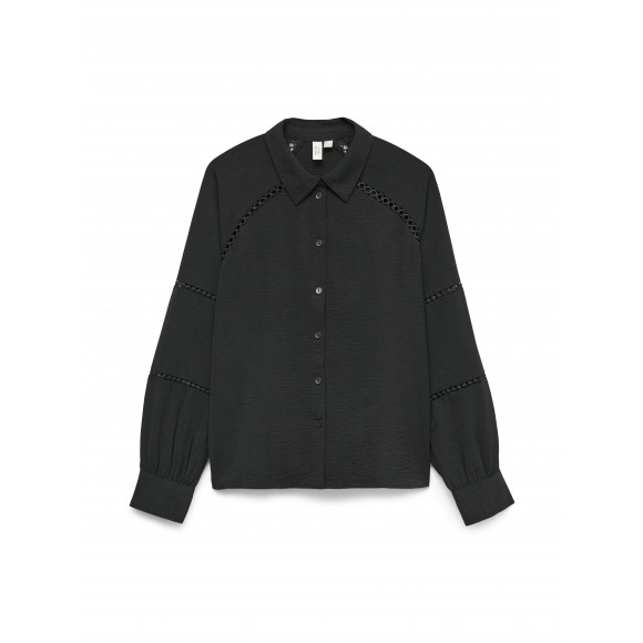 Vero Moda Vmgula L Hirt Black &VerticalLine; Zwart &VerticalLine; Maat: 