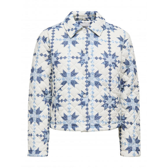 Only Onlbiana Quilt Jacket Vaporous Gray | | Maat: Xl Wit