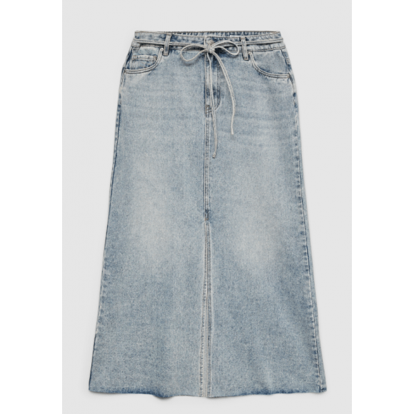 Vero Moda Vmwien Mr Long Belt Kirt L.blue Denim | Blauw | Maat: S