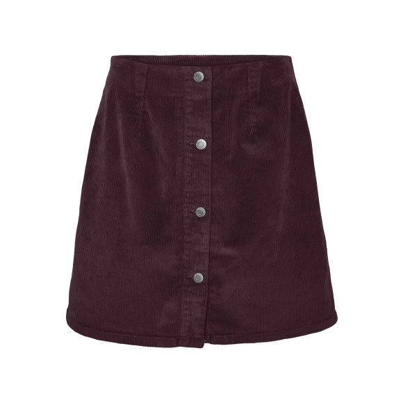 Vero Oda Vetta Hr Short Cord Skater Skirt Winetasting | Bordeaux | Maat: M