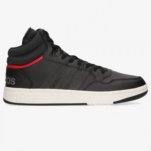 Adidas Heren Hoops 3.0 Black ZWART 37