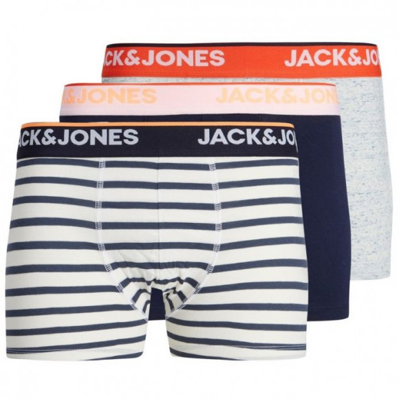 Jack & Jone Dave Trunk 3-pack Noo | Multicolour | Maat: S