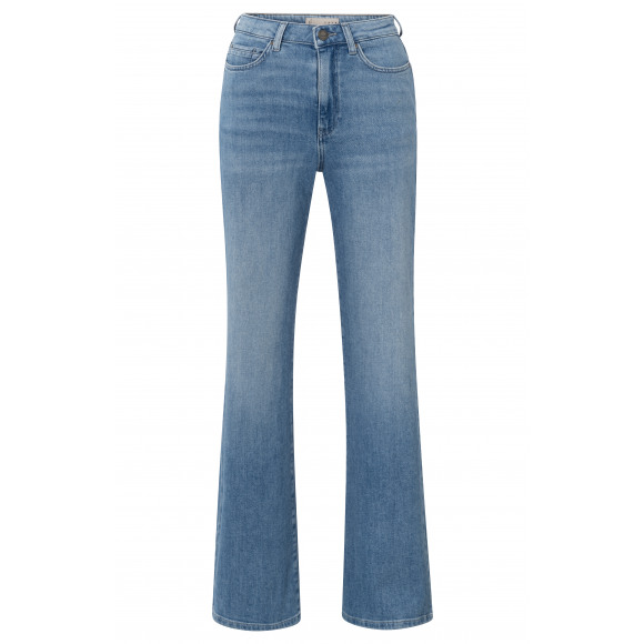 YAYA - BLUE DENIM Wide-leg denim jeans (L34) BLUE DENIM 44