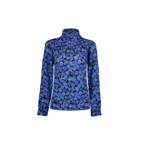 Fabienne Chapot Blauw Top col print Blauw M Maat M