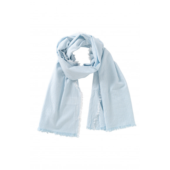 YAYA - ICE MELANGE Sjaal streepjesdessin ICE MELANGE One Size