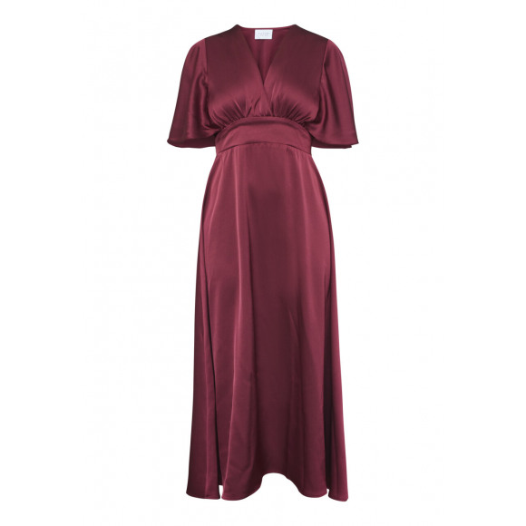 Sisters Point - Bordeaux | Dames | Jurk | Bordeaux | XL | regular | Kamst mode