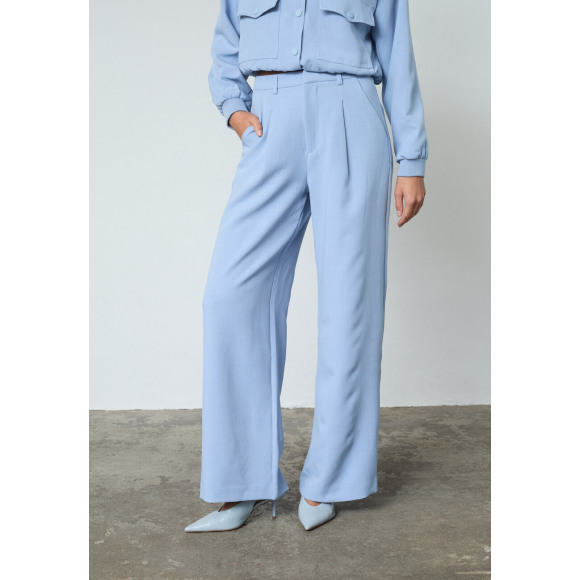 Sisters Point - Licht Blauw | Dames | Broek | Licht Blauw | L | regular | Kamst mode