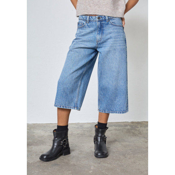 Sisters Point - Mid Blue | Dames | Jeans | Mid Blue | XL | regular | Kamst mode