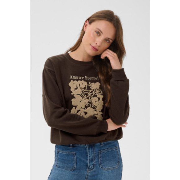 Kaffe - Coffee Bean | unisex | Trui | Coffee Bean | XL | regular | Kamst mode