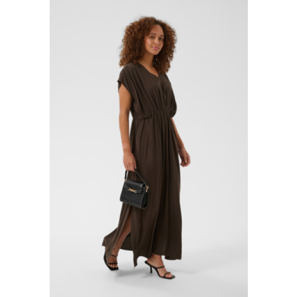 Kaffe - Coffee Bean | unisex | Jurk | Coffee Bean | 46 | regular | Kamst mode