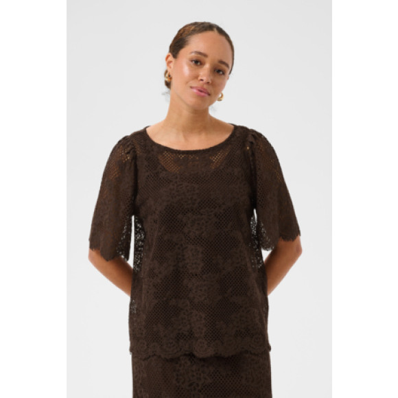 Kaffe - Coffee Bean | unisex | Blouse | Coffee Bean | XL | regular | Kamst mode