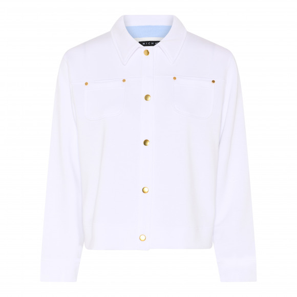 micha - Wit | Dames | Vest | Wit | XXL | regular | Kamst mode