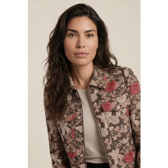 Helena Hart - Chocolade | Dames | Blazer | Chocolade | 3XL | regular | Kamst mode
