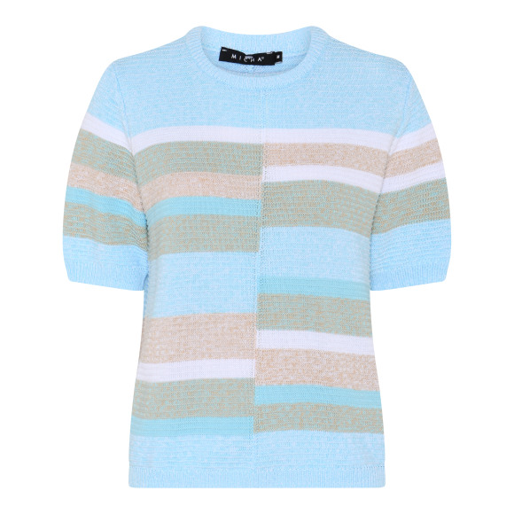 micha - Blauw | Top | Dames |Blauw | Kamst mode