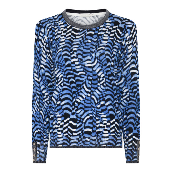 micha - Navy | Trui | Dames |Navy | Kamst mode