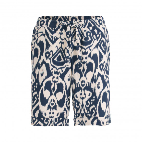 Enjoy - Blauw Short app ikat Blauw M - Maat M