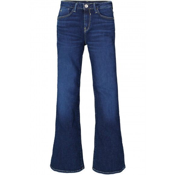 Garcia Blauw Flared jeans lengte 34 Blauw 27 Maat 27