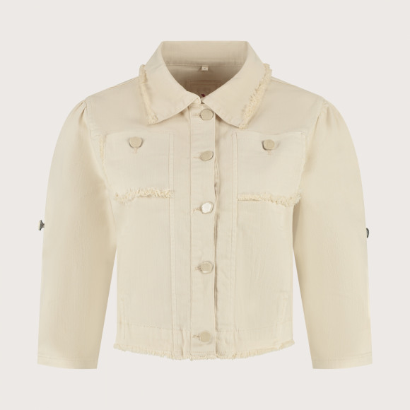 Florez - Wit | Dames | Spijkerjas | Wit | S | regular | Kamst mode
