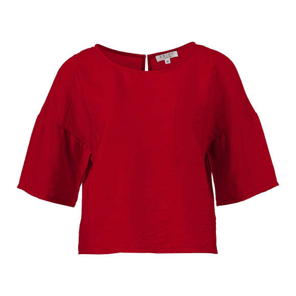 Enjoy - Rood | Top | Dames |Rood | Kamst mode