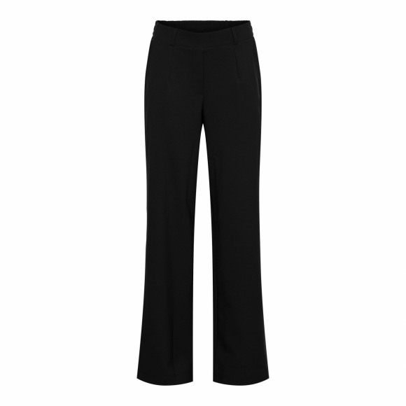 Co Zwart Pantalon bandplooitje Zwart L Maat L