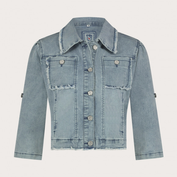Florez - Blauw | Dames | Spijkerjas | Blauw | S | regular | Kamst mode