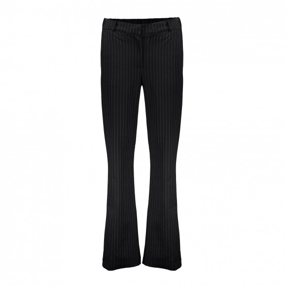 Geisha - Black Broek met krijtstreep black XS - Maat XS