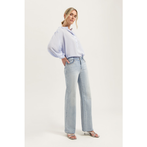 Florez - Blauw | Dames | Jeans | Blauw | 31 | regular | Kamst mode
