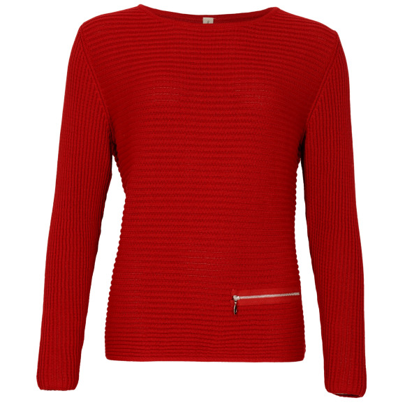 Skovhuus - Rood | Dames | Trui | Rood | S | regular | Kamst mode