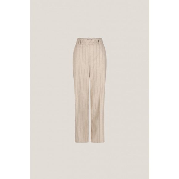 Jansen Amsterdam - Beige Broek krijtstreep Beige XS