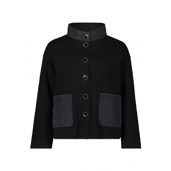Betty Barclay - Zwart Strickjacke Kurz 3/4 Arm Zwart 38 - Maat 38