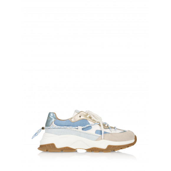 DWRS - Beige | Dames | Sneaker | Beige | 42 | regular | Kamst mode