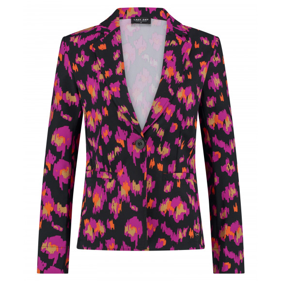 Lady day Roze Blazer leopard Roze S Maat S