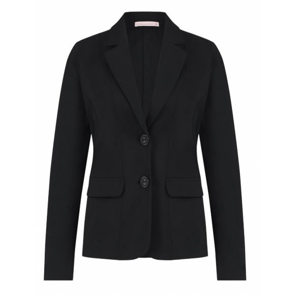 Studio Anneloes - Zwart Blazer Clean Zwart XXL - Maat XXL