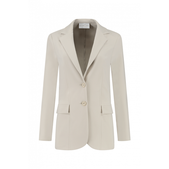 Helena Hart - Zand Blazer comfort Zand XXL - Maat XXL