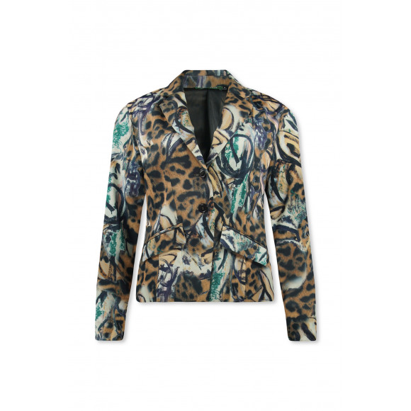 Lizzy & Coco - Bruin Blazer print Bruin S - Maat S