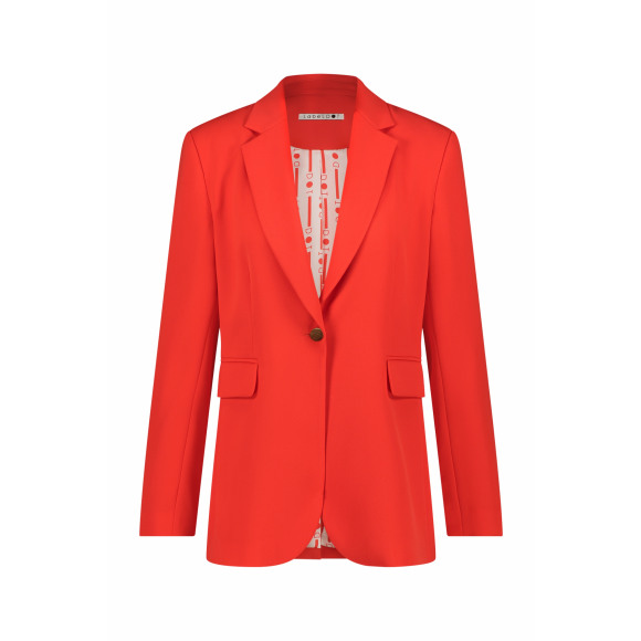 Label Dot - Rood Blazer rood Rood 42 - Maat 42