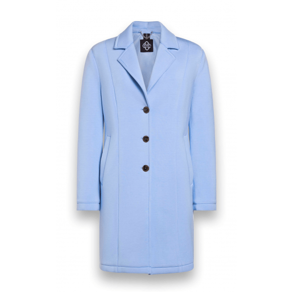 District - Blauw Blazer scuba Blauw 38 - Maat 38