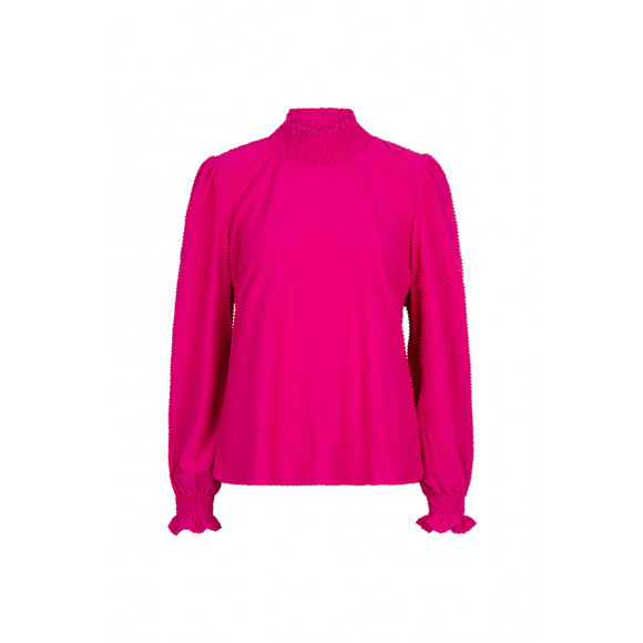 Lofty Manner - Roze Top effen turtle Roze XS - Maat XS