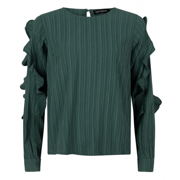 Lofty Manner - Groen Blouse Silla Groen XL - Maat XL